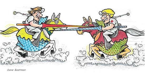 Jousting Doctors