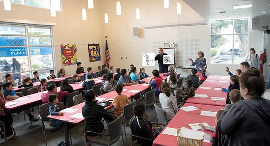 Cartoon Class in Action